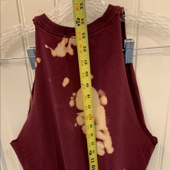 Tx college crop top cutoff shirt - Picture 5 of 7